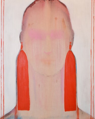 Peinture intitulée "Bijouterie series i…" par Gela Mikava, Œuvre d'art originale, Acrylique