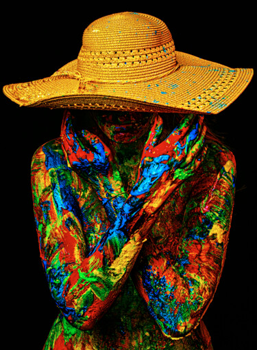 Fotografie mit dem Titel "Under the hat" von Gelu Stanculescu, Original-Kunstwerk, Digitale Fotografie