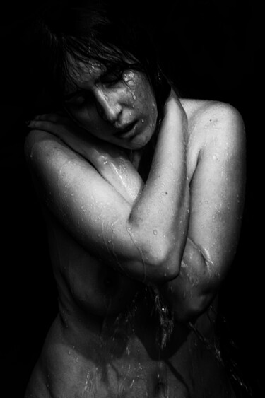 Photographie intitulée "The feeling of water" par Gelu Stanculescu, Œuvre d'art originale, Photographie numérique