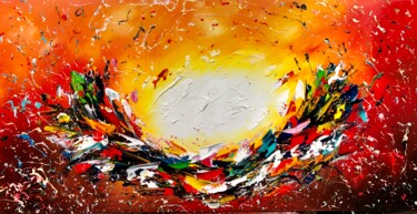 Schilderij getiteld "Universum.." door Gena Genadyj, Origineel Kunstwerk, Acryl