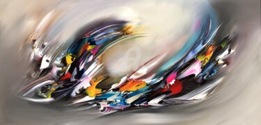 Painting titled "Abstract Dream" by Gena Genadyj, Original Artwork, Acrylic