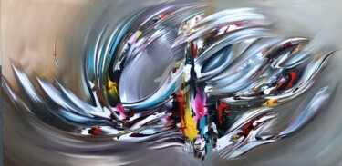 The Light , Peinture intitulée "The Light ," par Gena, Œuvre d'art originale, Acrylique
