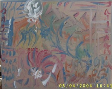 Painting titled "Fantasie colorate 6" by Santino Pintaudi, Original Artwork