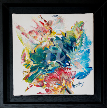 Peinture intitulée "l-envol-de-l-oiseau…" par Geneviève Fleury-Anne, Œuvre d'art originale, Acrylique