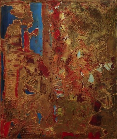 Malerei mit dem Titel "éponymie" von Geneviève K Ou Gen K, Original-Kunstwerk, Öl