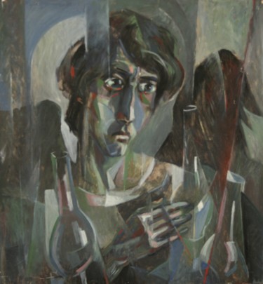 Painting titled "Parable" by Gennadi Kurlenkov, Original Artwork, Oil