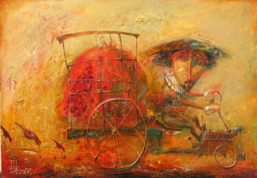 Peinture intitulée "img-0468.jpg ,, Гра…" par Gennadii Shlykov, Œuvre d'art originale, Huile