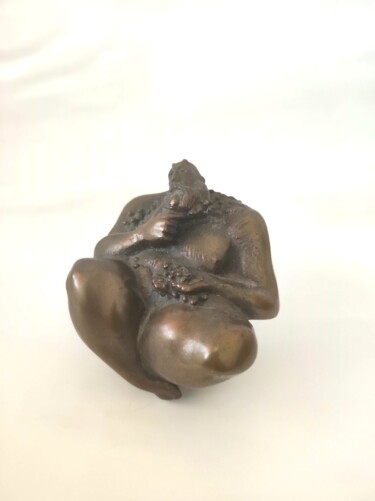 Sculpture titled "Bacchus" by Gennadij Jerszow, Original Artwork, Bronze