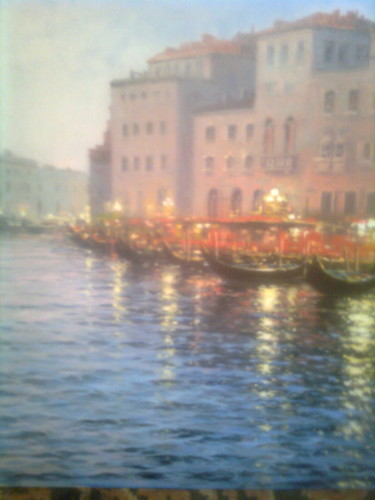 Pintura titulada "Венеция" por Gennadii Tokarev, Obra de arte original, Oleo
