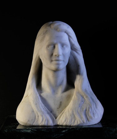 Sculpture intitulée "Lorie" par George Dapsevicius, Œuvre d'art originale, Pierre