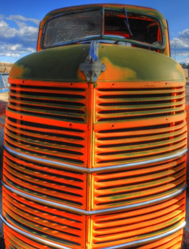 Photography titled "trainstand-truck.jpg" by George Grund, Original Artwork