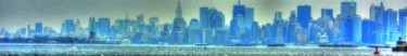 Fotografie mit dem Titel "rare-nyc-skyline-sh…" von George Grund, Original-Kunstwerk