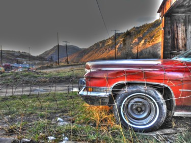 Fotografie mit dem Titel "western caddy" von George Grund, Original-Kunstwerk