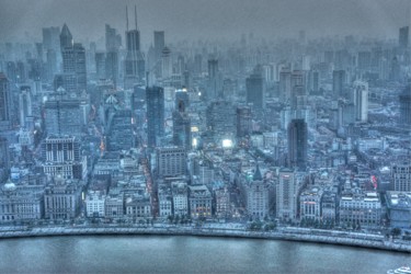 "The Bund" başlıklı Fotoğraf George Grund tarafından, Orijinal sanat