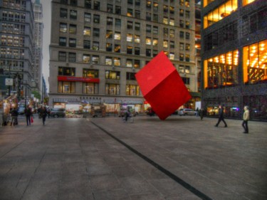 Fotografie mit dem Titel "Noguchi’s walk" von George Grund, Original-Kunstwerk