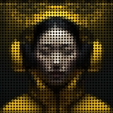 Digital Arts titled "Busan Pixels 2.0--0…" by George Podoski (Clockwork Canvas), Original Artwork, AI generated image