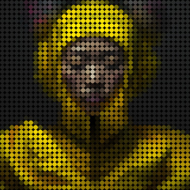 Digitale Kunst getiteld "Busan Pixels 2.0--0…" door George Podoski (Clockwork Canvas), Origineel Kunstwerk, AI gegenereerde…