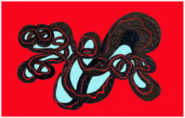 Digitale Kunst getiteld "MAZE LABYRINTH PATT…" door George Gkoumas, Origineel Kunstwerk, Marker