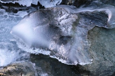 Photographie intitulée "Ice 3" par George Bacque, Œuvre d'art originale