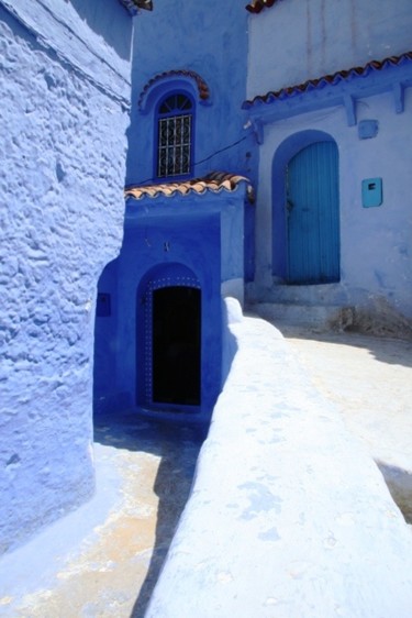 Photographie intitulée "Bleue encore bleue…" par George Bacque, Œuvre d'art originale