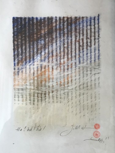 Dibujo titulada "[ Turner ]° Larger…" por Georges Paumier, Obra de arte original, Pastel