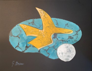 Druckgrafik mit dem Titel "Memnon" von Georges Braque, Original-Kunstwerk, Lithographie