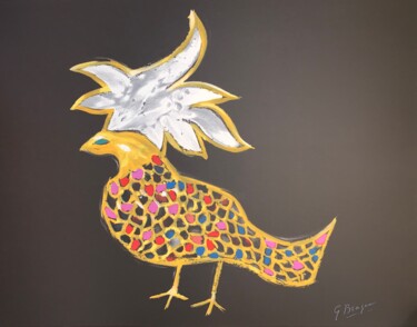 "Phoenix" başlıklı Baskıresim Georges Braque tarafından, Orijinal sanat, Litografi