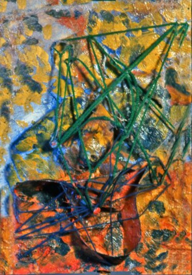 Peinture intitulée "Ombres vives" par Georges Duhamel, Œuvre d'art originale