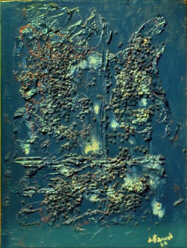 Painting titled "L'arbre cosmique" by Georges Duhamel, Original Artwork