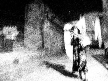 Digital Arts titled "Matera by night #8" by Georges Duhamel, Original Artwork