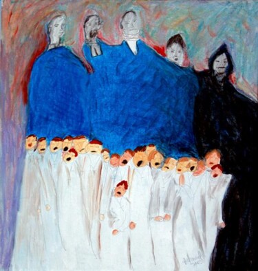 Painting titled "La Perfidie" by Georges Duhamel, Original Artwork