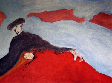 Peinture intitulée "Liaisons" par Georges Duhamel, Œuvre d'art originale