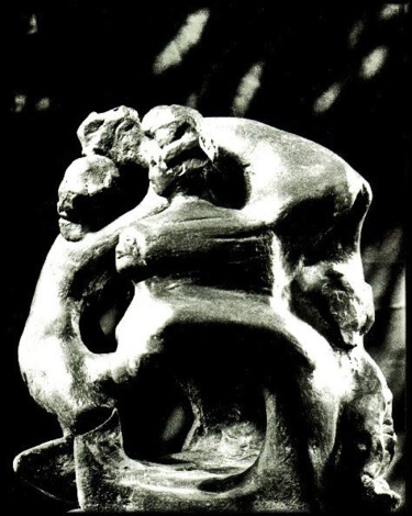 Sculpture intitulée "La paix (back)" par Georges Duhamel, Œuvre d'art originale
