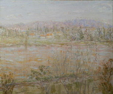 Painting titled "Tendres sortilèges…" by Irène Falco, Original Artwork