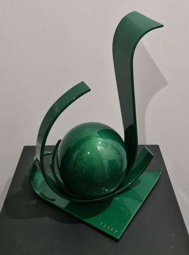Sculpture titled "ANTIOPE" by Georges Goupy, Original Artwork, Metals