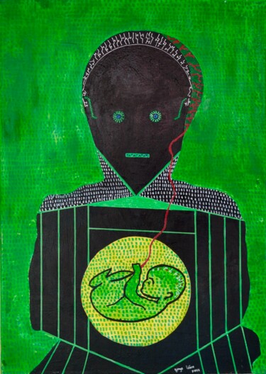 "Mother E.T" başlıklı Tablo Georges Lievre tarafından, Orijinal sanat, Akrilik