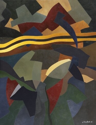 Peinture intitulée "AMAZONE" par Georges Troubat, Œuvre d'art originale