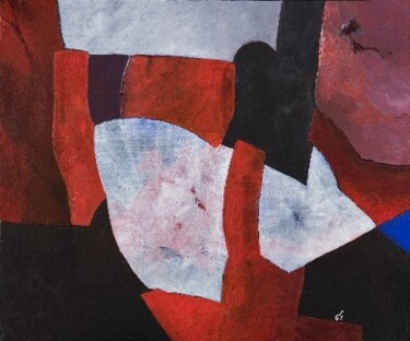 Peinture intitulée "TRANSPARENCES TR 07…" par Georges Troubat, Œuvre d'art originale, Huile