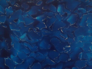 Peinture intitulée "la mer" par Georges Wagner, Œuvre d'art originale, Acrylique