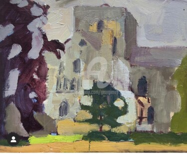 "St Cross Winchester" başlıklı Tablo Georgina Rey tarafından, Orijinal sanat, Petrol
