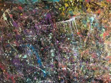 Картина под названием "Экспрессия" - Георгий Сорокин, Подлинное произведение искусства, Акрил