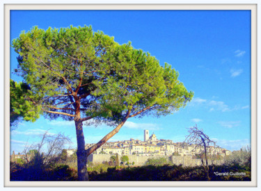 Fotografía titulada "Saint-Paul de Vence…" por Gérald Guillotte, Obra de arte original