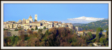 Photographie intitulée "Saint-Paul de Vence…" par Gérald Guillotte, Œuvre d'art originale