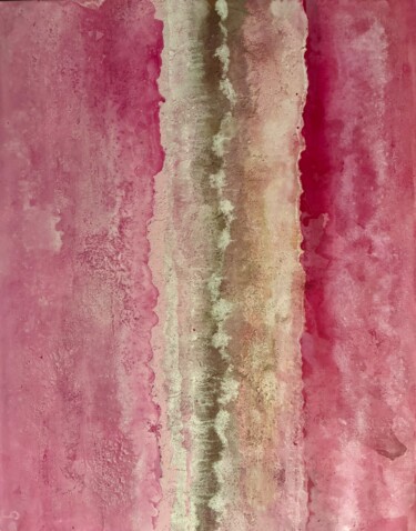 Peinture intitulée "L'eau de Cristal" par Geraldina Albanese, Œuvre d'art originale, Acrylique Monté sur Châssis en bois