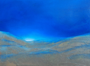 Peinture intitulée "crépuscule-2.jpg" par Géraldine Satish, Œuvre d'art originale