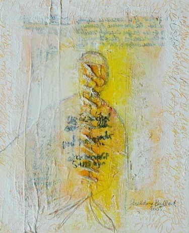 Peinture intitulée "le conteur" par Géraldine Entiope, Œuvre d'art originale