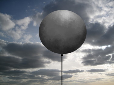 Fotografia intitolato "Metal Balloon" da Gerald Shepherd F.F.P.S., Opera d'arte originale, Fotografia digitale