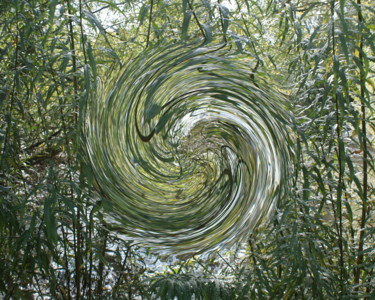 Photographie intitulée "The Swirl" par Gerald Shepherd F.F.P.S., Œuvre d'art originale, Photographie numérique