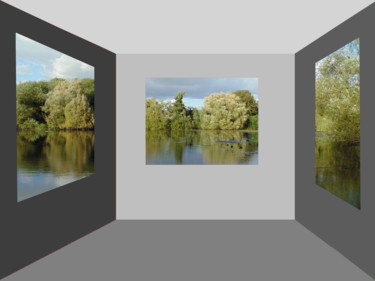 Digital Arts titled "The Nature Gallery" by Gerald Shepherd F.F.P.S., Original Artwork, Digital Painting