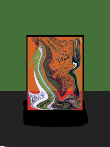 Цифровое искусство под названием "The Abstract" - Gerald Shepherd F.F.P.S., Подлинное произведение искусства, Цифровая живоп…